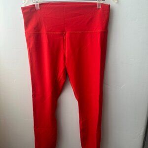 Red Hot Heat Lululemon Align Leggings.